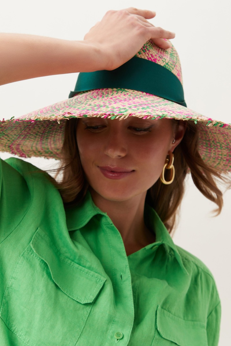 Trina Turk - Women's Hat - Multicolor - Sensi Studio GOOFASH