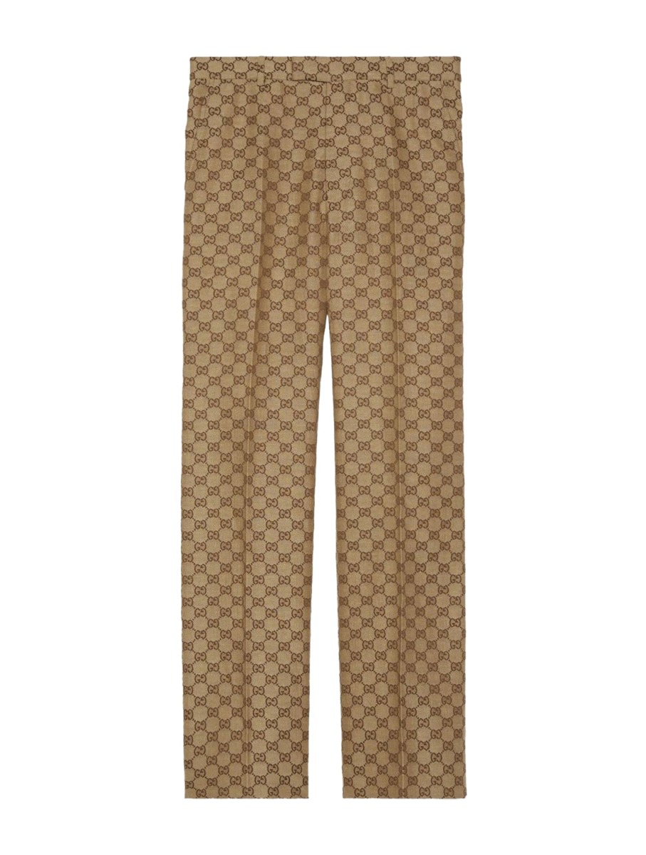 Trousers Brown - Gucci - Men - Suitnegozi GOOFASH