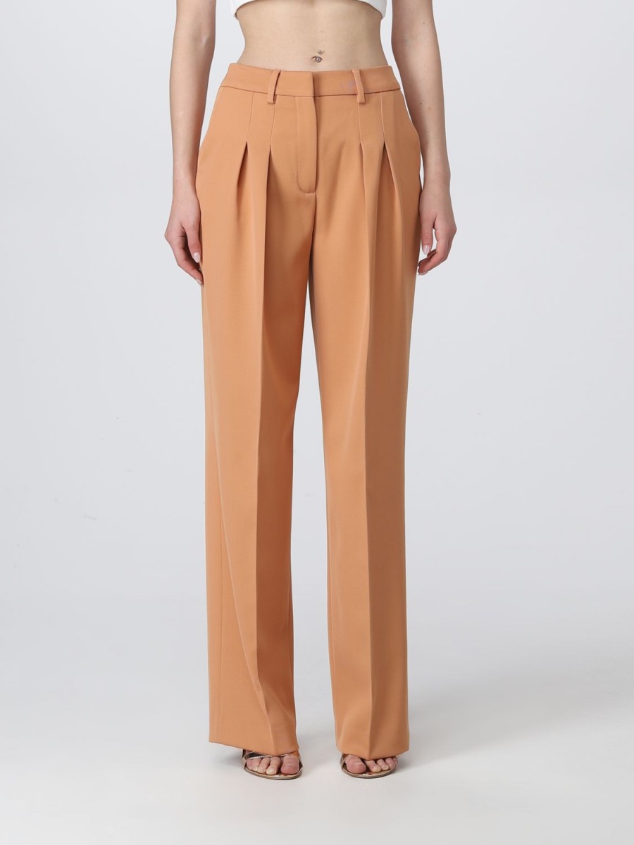 Trousers Orange Calvin Klein - Giglio GOOFASH