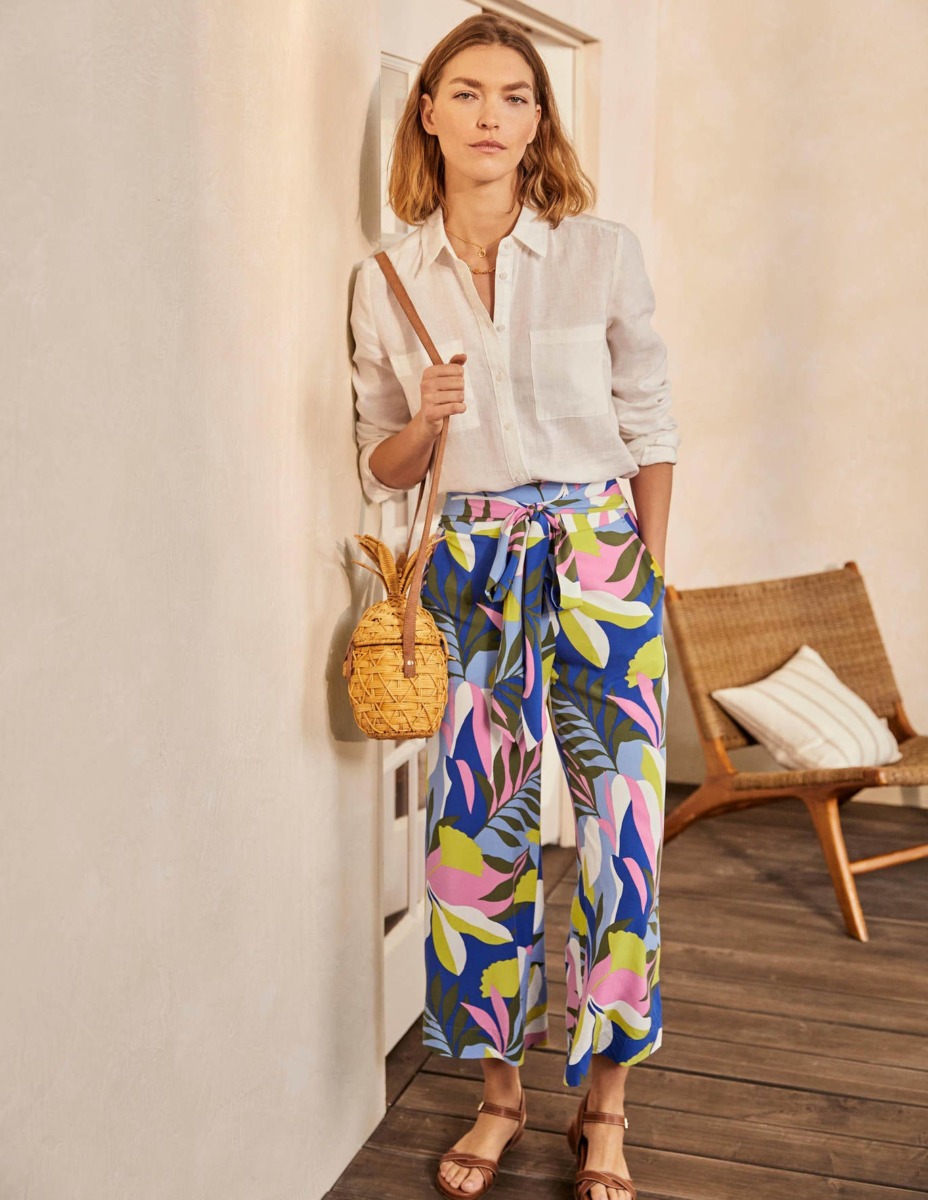 Trousers Pink by Boden GOOFASH