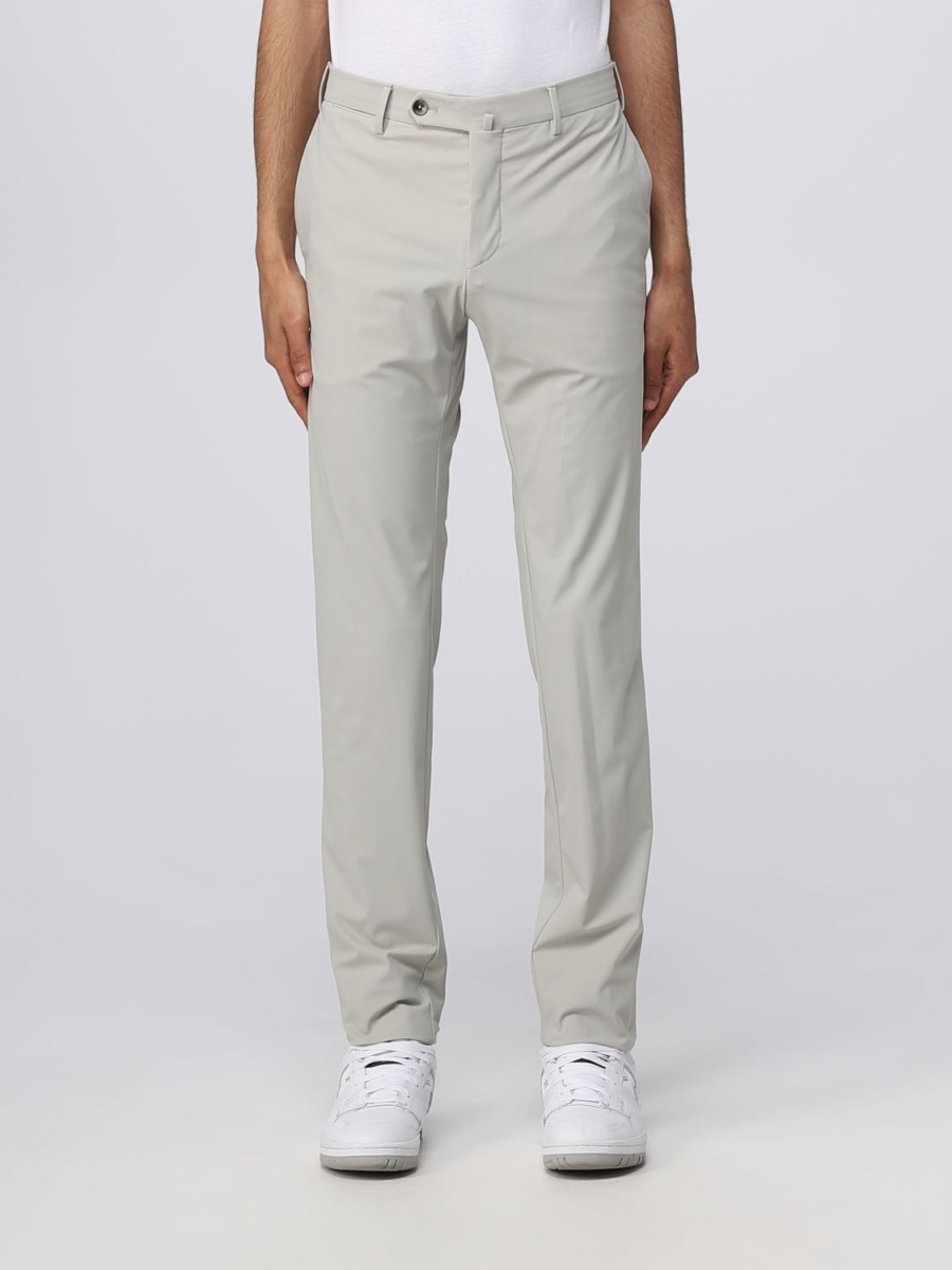 Trousers White for Man by Giglio GOOFASH
