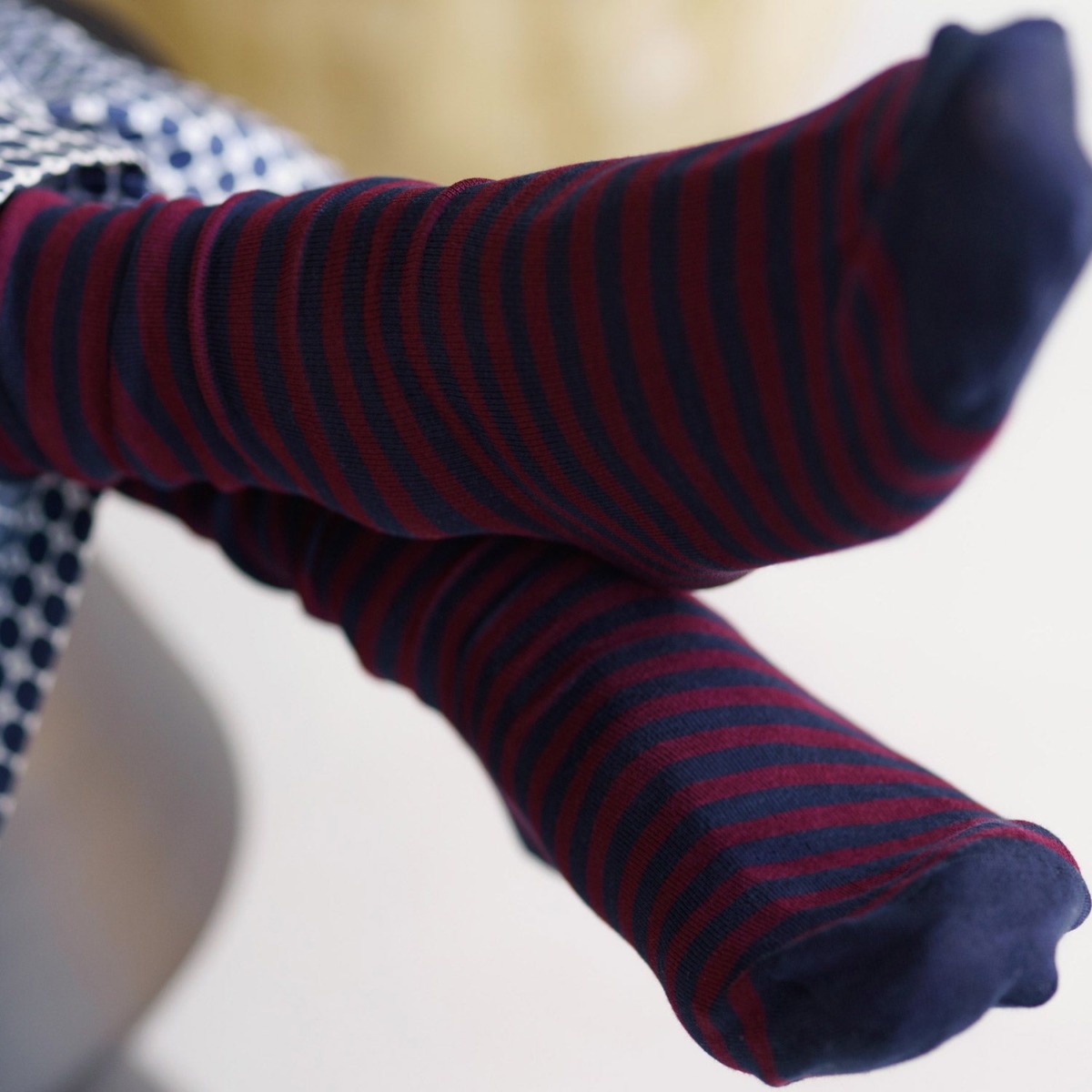 Turnbull And Asser - Men Socks in Striped Turnbull & Asser GOOFASH