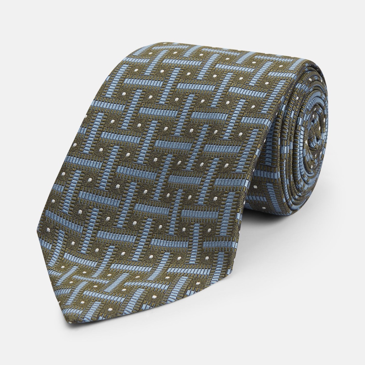 Turnbull And Asser - Mens Green Tie GOOFASH