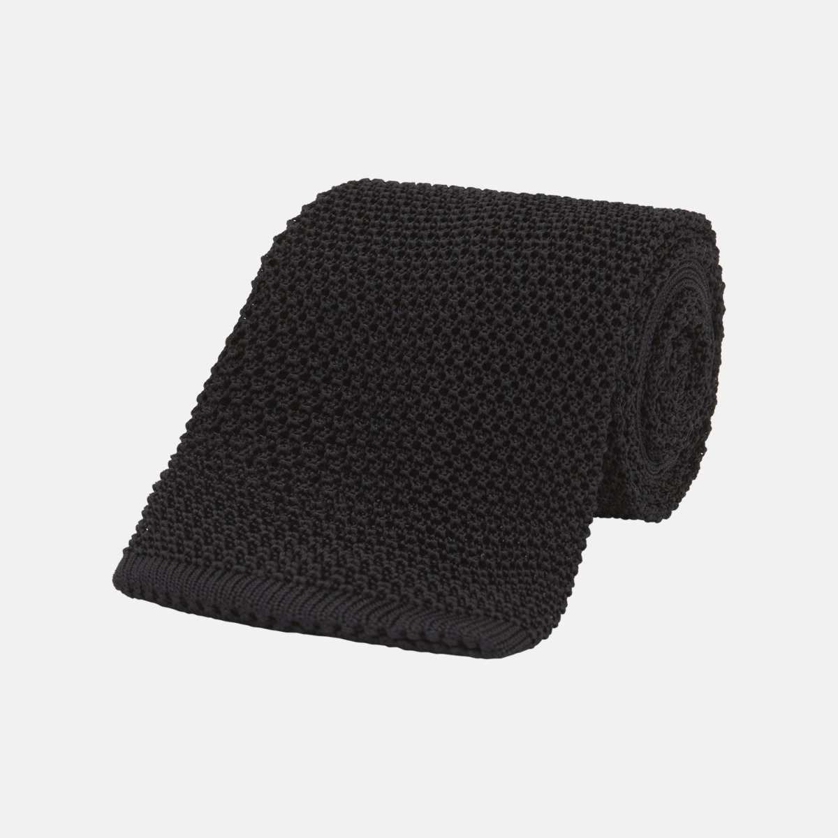 Turnbull And Asser Mens Tie in Black GOOFASH
