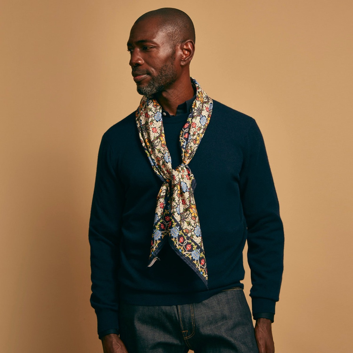 Turnbull & Asser Mens Scarf Red at Turnbull And Asser GOOFASH
