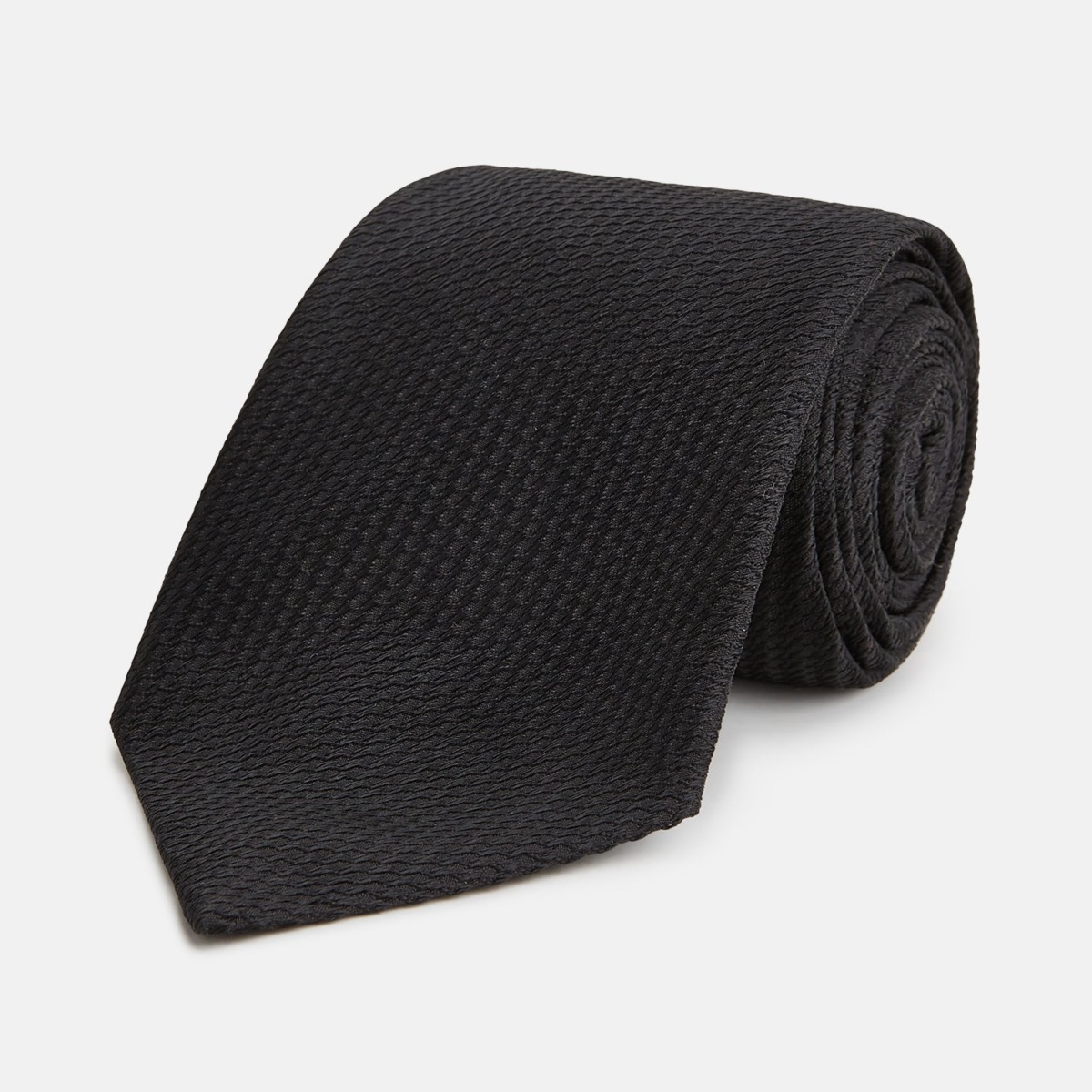Turnbull & Asser - Tie in Black for Men by Turnbull And Asser GOOFASH