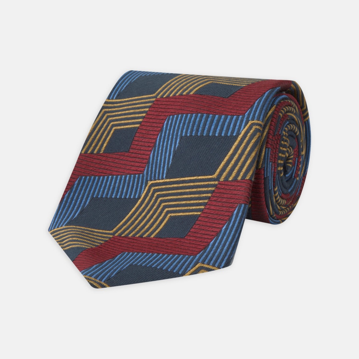 Turnbull & Asser Tie in Gold Turnbull And Asser GOOFASH