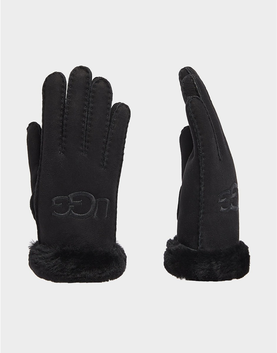 Ugg Gloves Black from JD Sports GOOFASH
