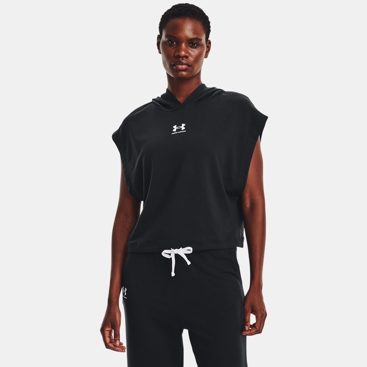 Under Armour - Black Hoodie for Woman GOOFASH