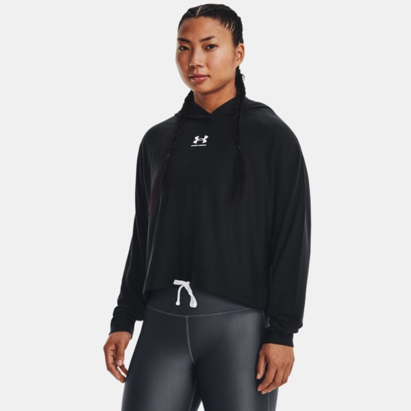 Under Armour Hoodie in Black for Woman GOOFASH