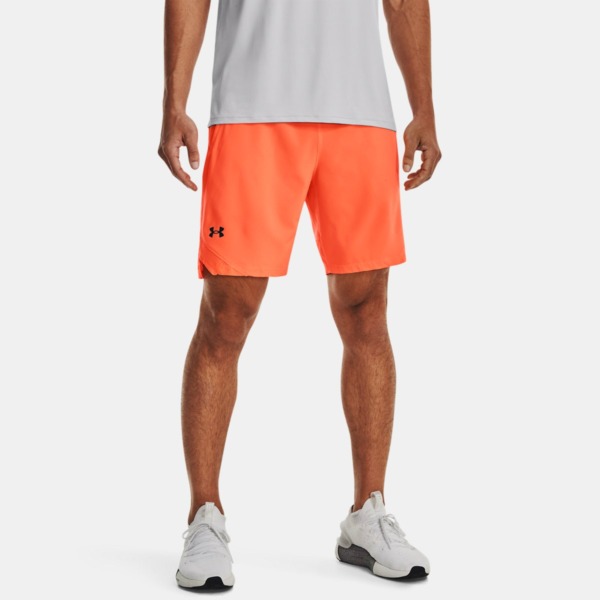 Under Armour Orange Shorts for Man GOOFASH