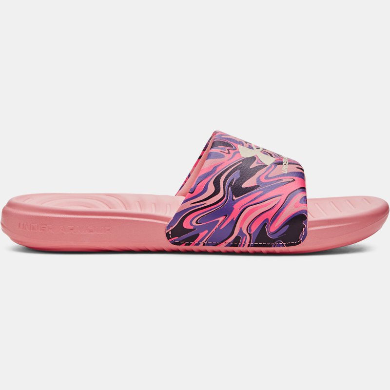 Under Armour - Sliders in Pink for Women GOOFASH