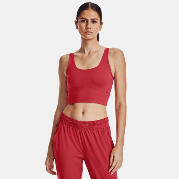 Under Armour - Women's Cropped Tank Top - Red GOOFASH