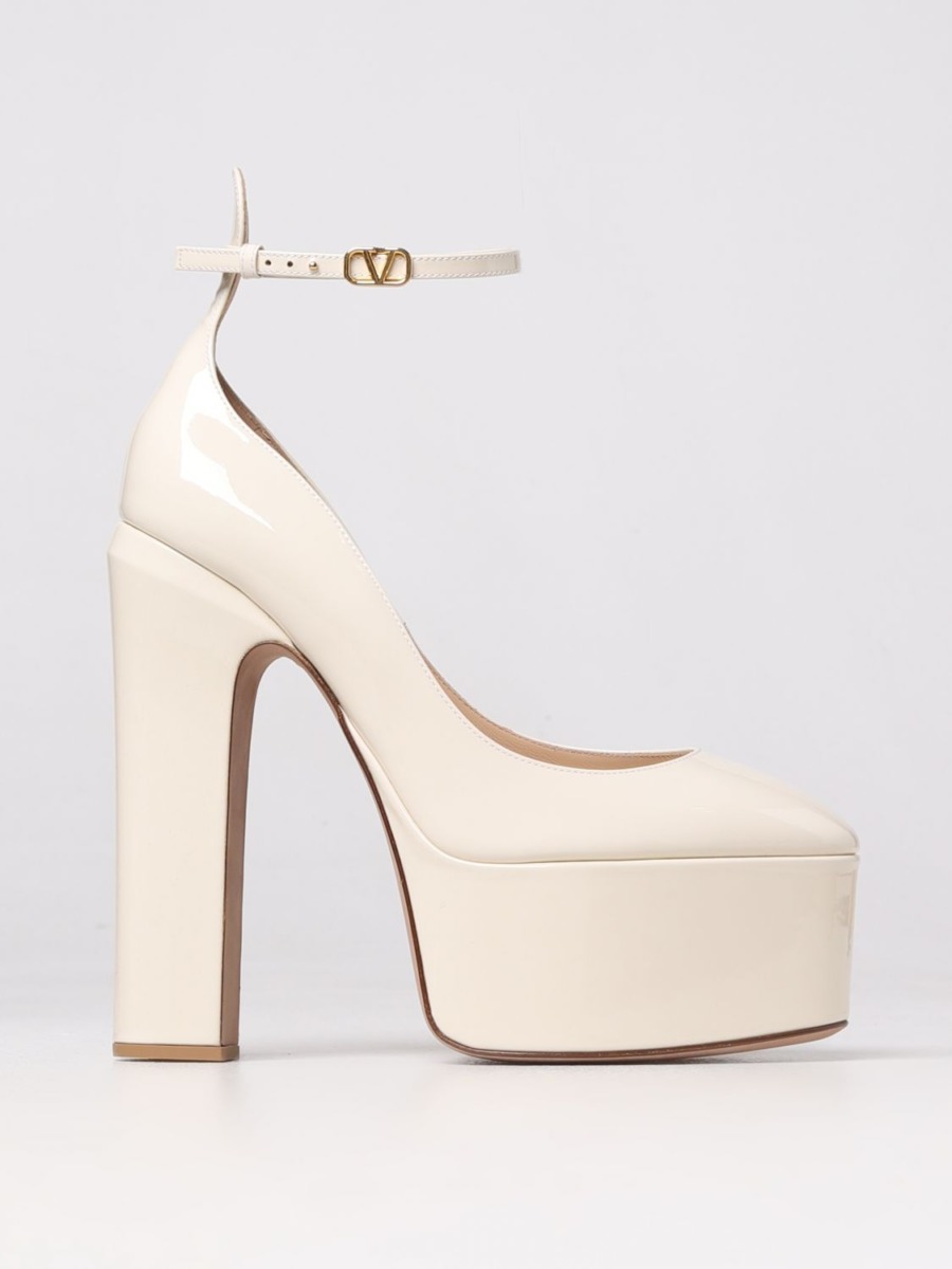 Valentino - Cream High Heels - Giglio Ladies GOOFASH