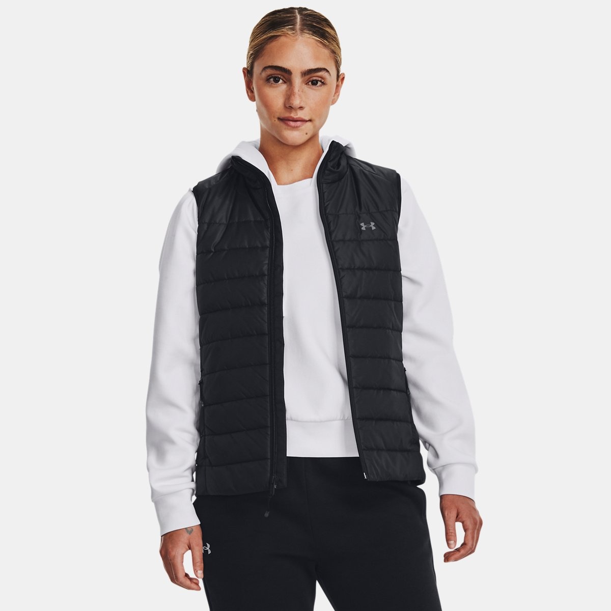 Vest Black for Women by Under Armour GOOFASH