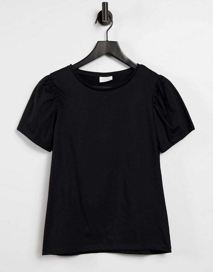 Vila - Woman Black T-Shirt by Asos GOOFASH