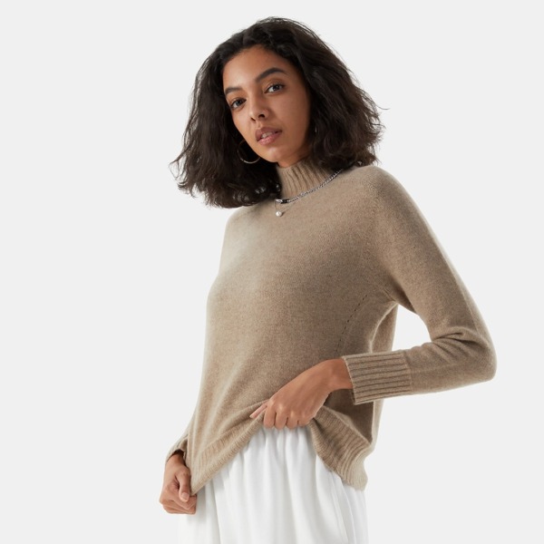 Vivaia - Sweater in Camel for Woman GOOFASH