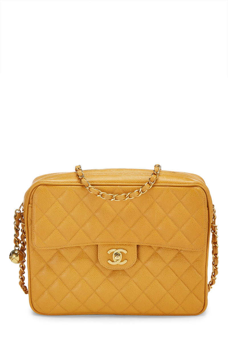 WGACA - Bag Yellow - Chanel Ladies GOOFASH