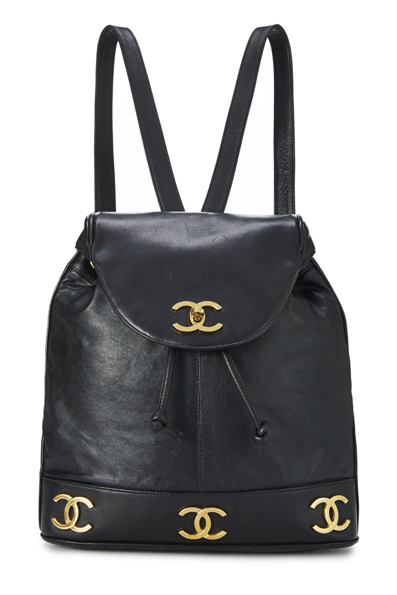 WGACA - Black Lady Backpack - Chanel GOOFASH