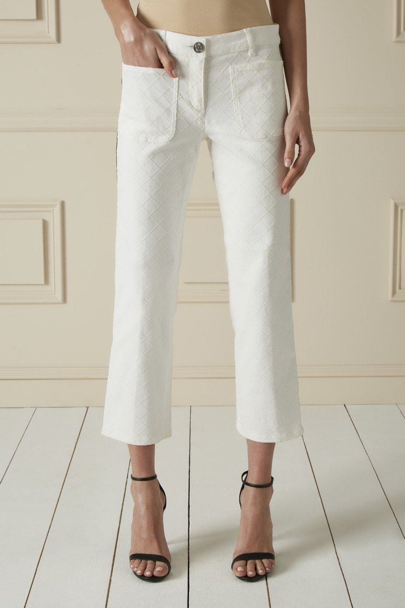WGACA - Lady Jeans White from Chanel GOOFASH