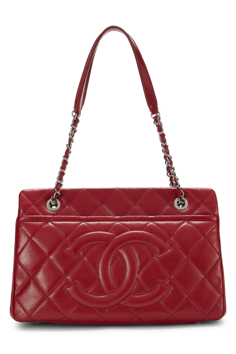 WGACA - Shoulder Bag in Red Chanel GOOFASH