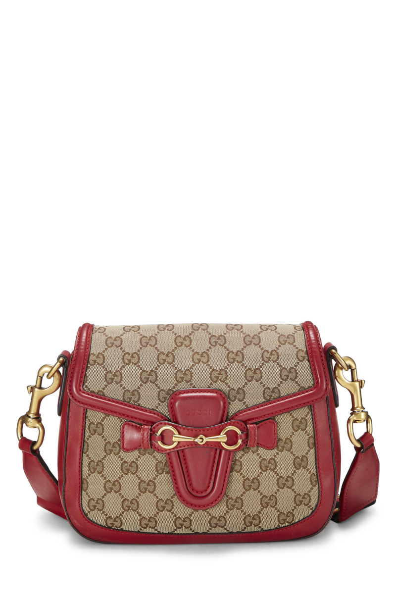 WGACA Shoulder Bag in Red from Gucci GOOFASH