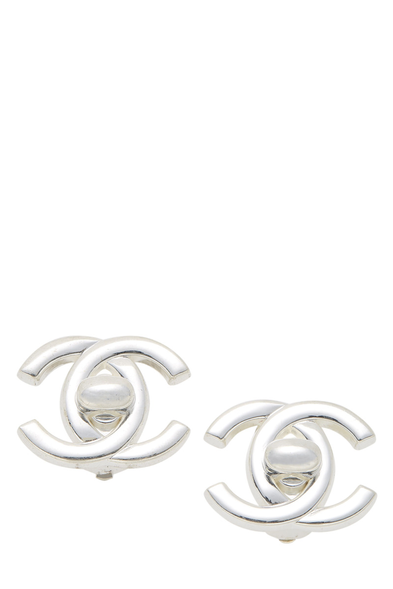 WGACA Womens Earrings in Silver by Chanel GOOFASH