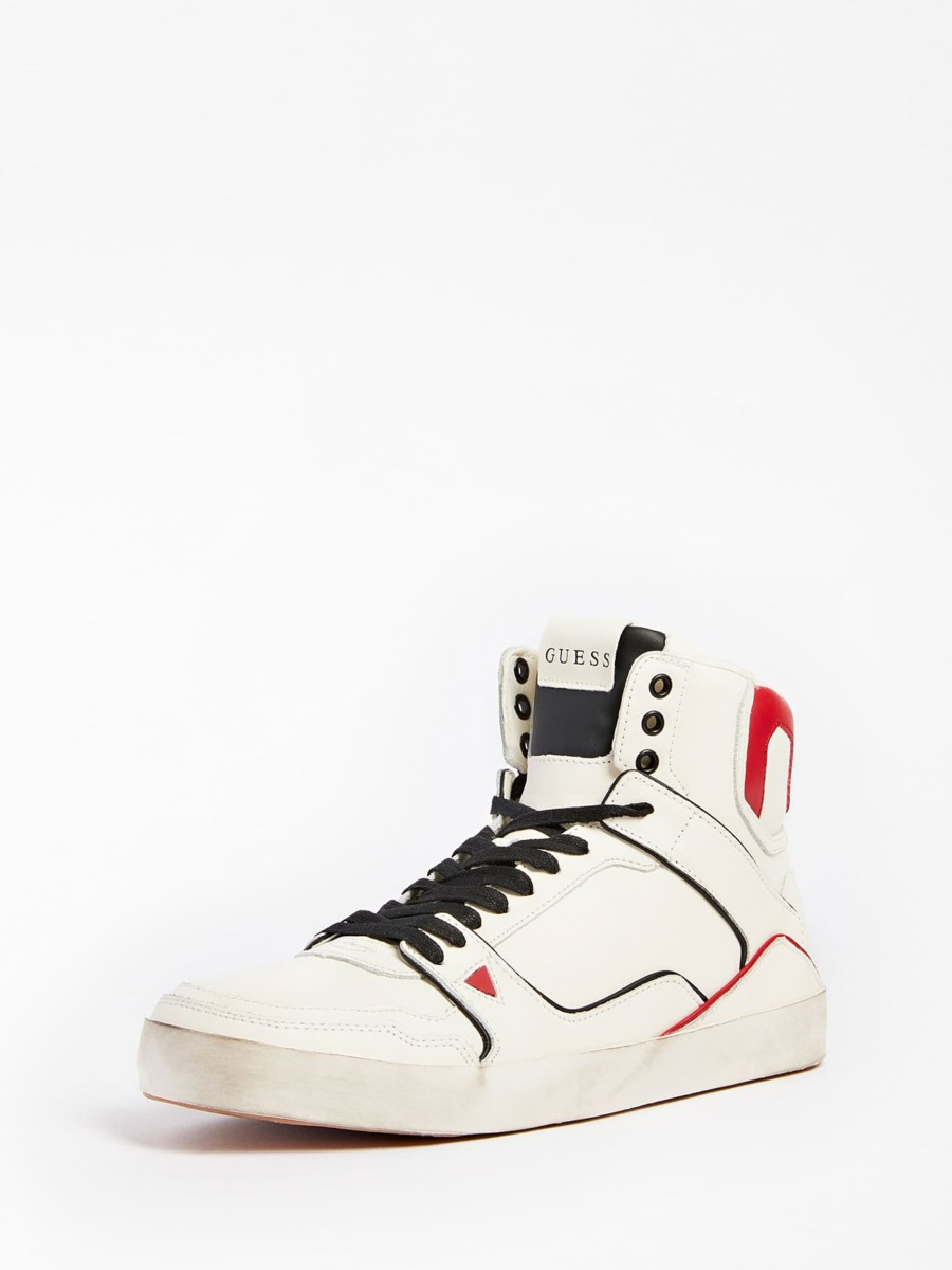White Sneakers for Man from Guess GOOFASH