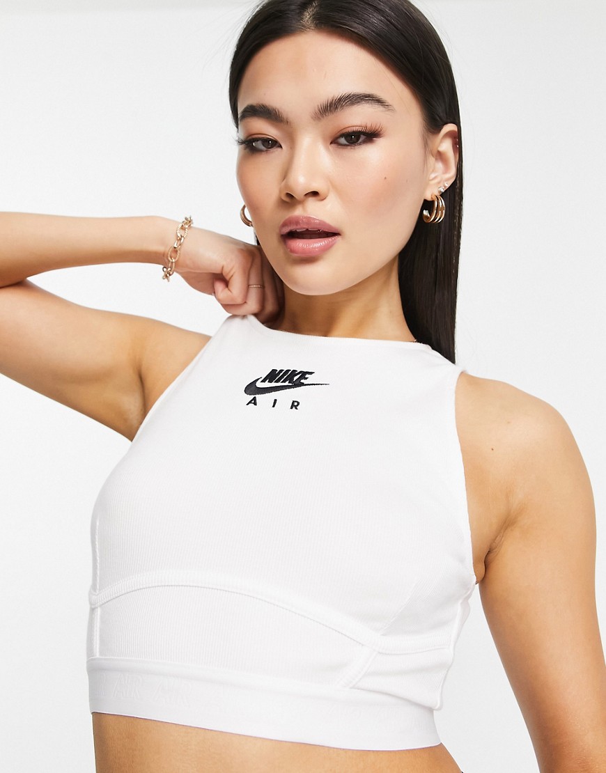 White - Tank Top - Nike - Women - Asos GOOFASH