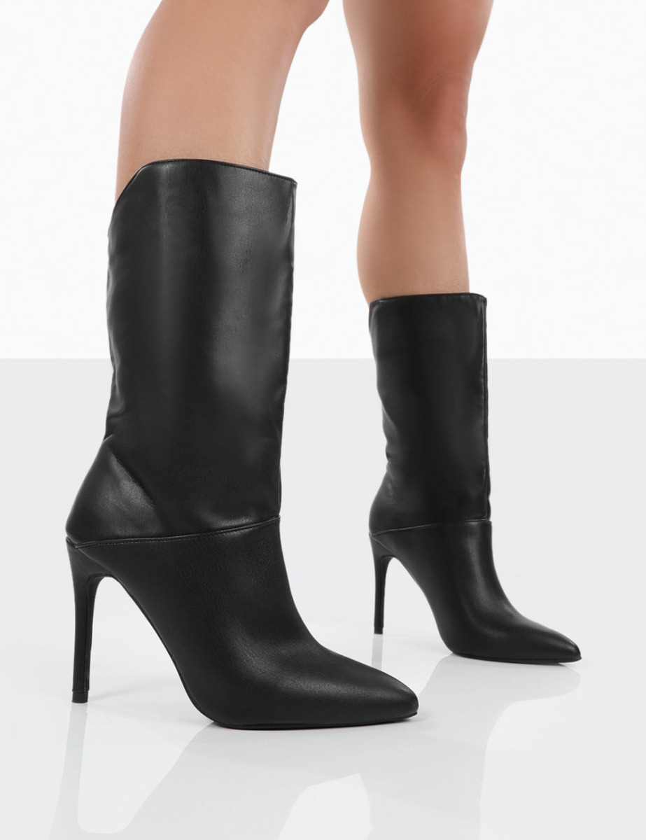 Woman Ankle Boots Black - Public Desire GOOFASH
