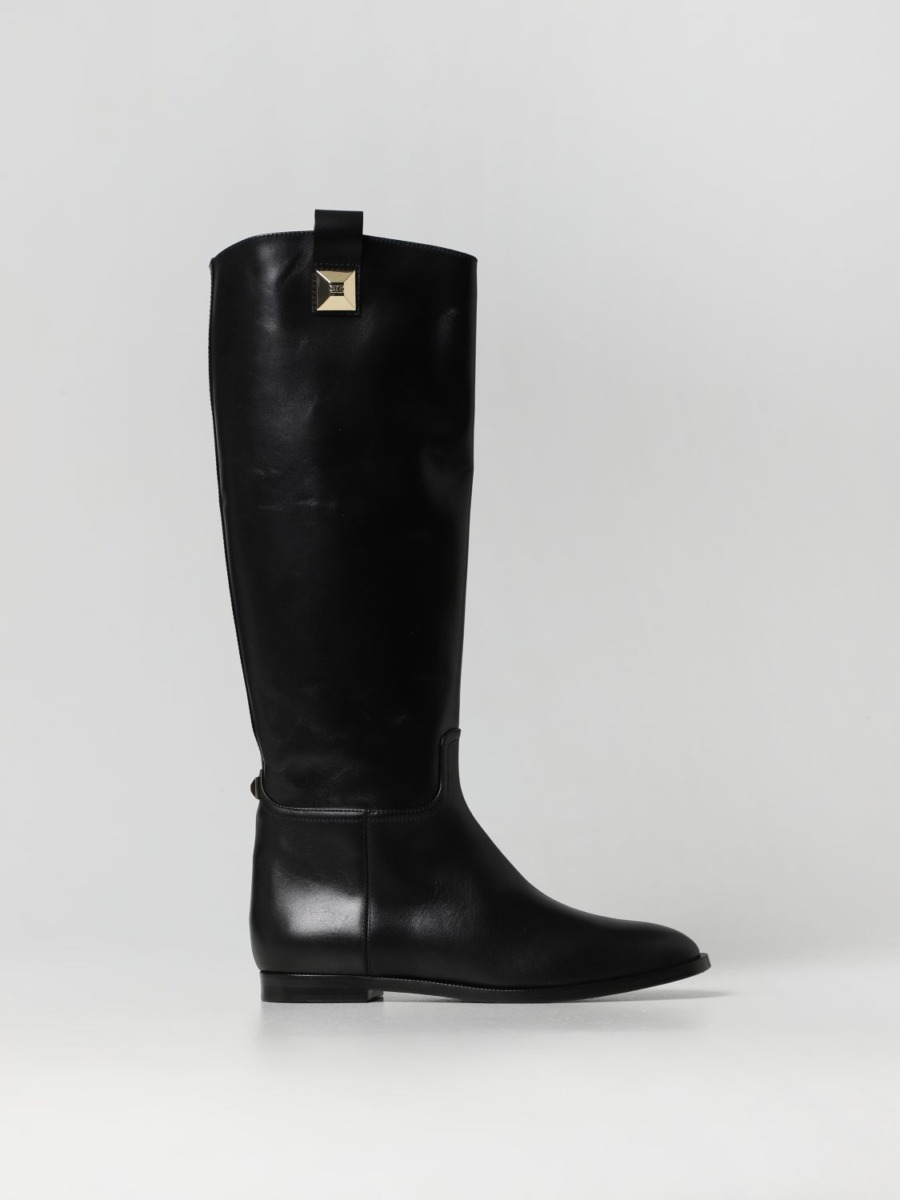 Woman Black Boots by Giglio GOOFASH