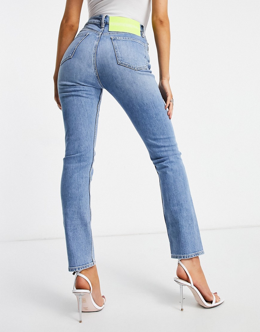 Woman Blue Jeans - Asos - Calvin Klein GOOFASH