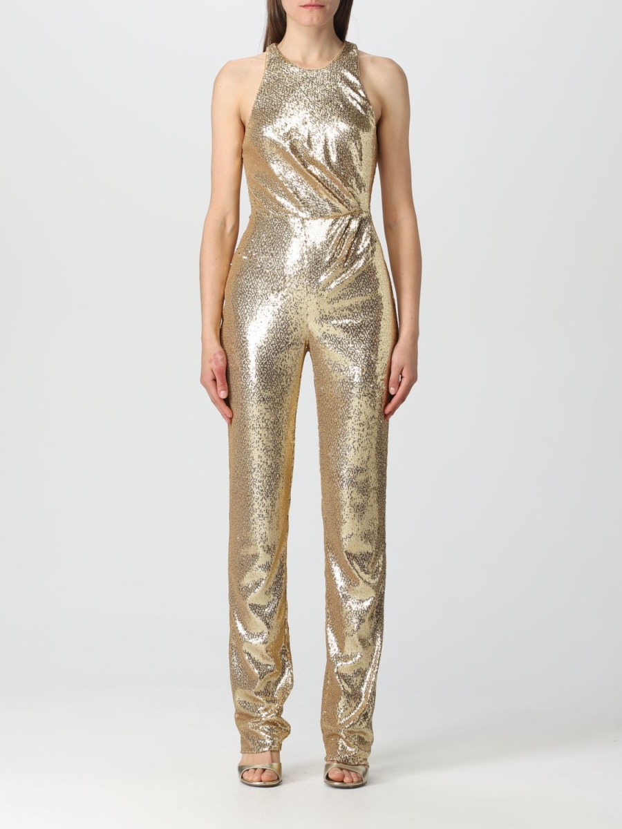 Woman Gold - Jumpsuit - Giglio GOOFASH