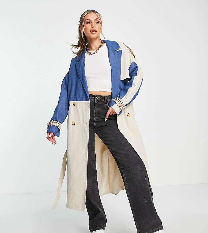 Woman Ivory Trench Coat Missguided - Asos GOOFASH