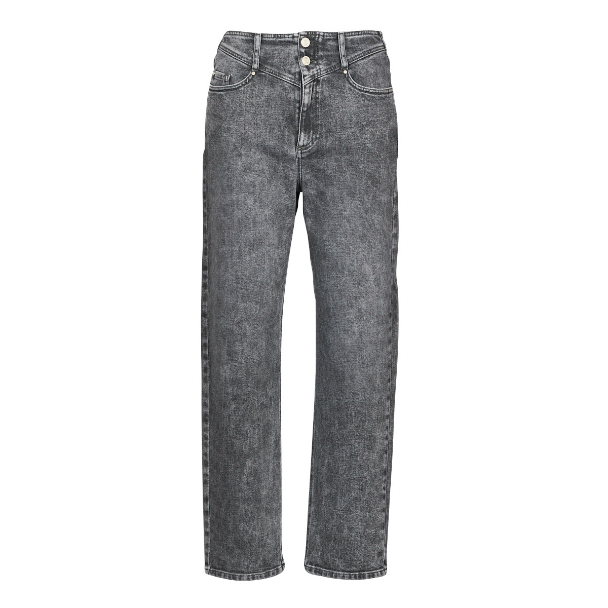 Woman Jeans - Grey - Spartoo GOOFASH