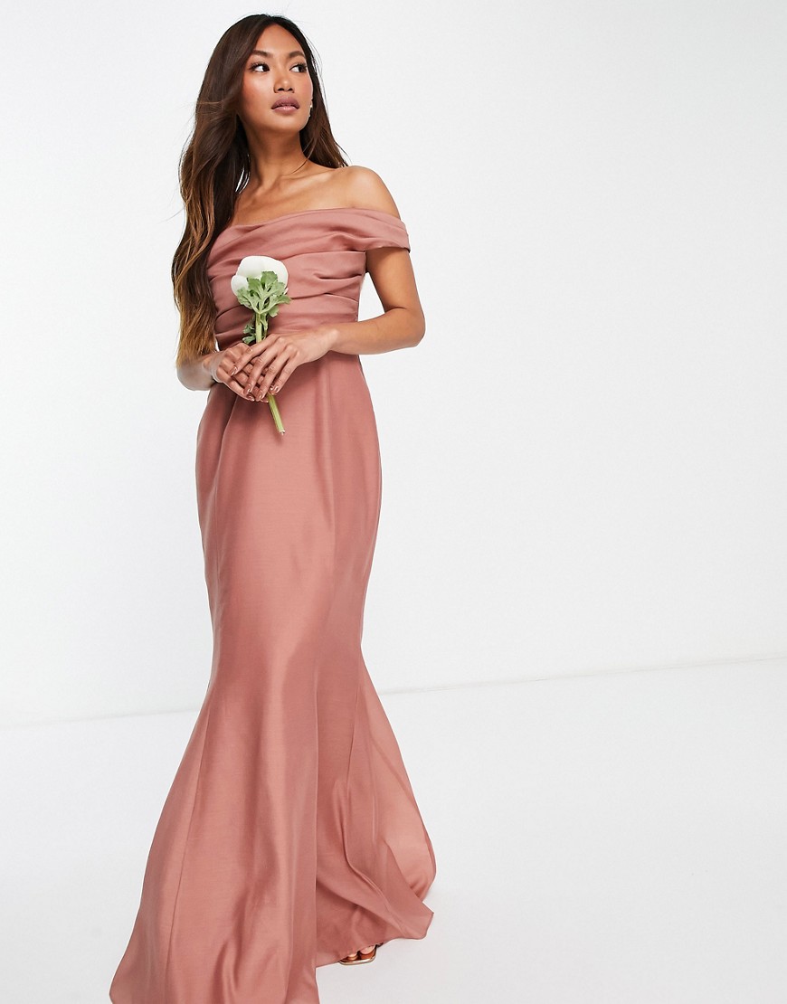 Woman Maxi Dress in Pink from Asos GOOFASH