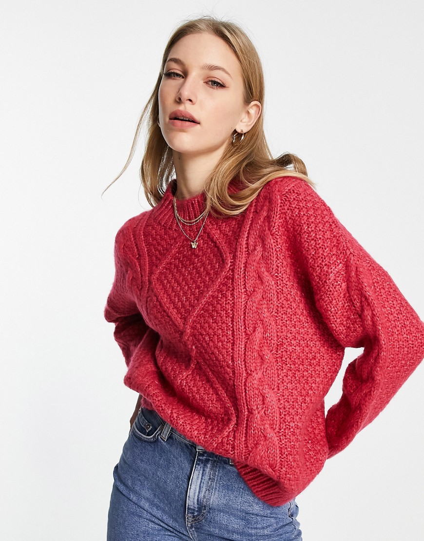 Woman Pink Sweater - Asos GOOFASH