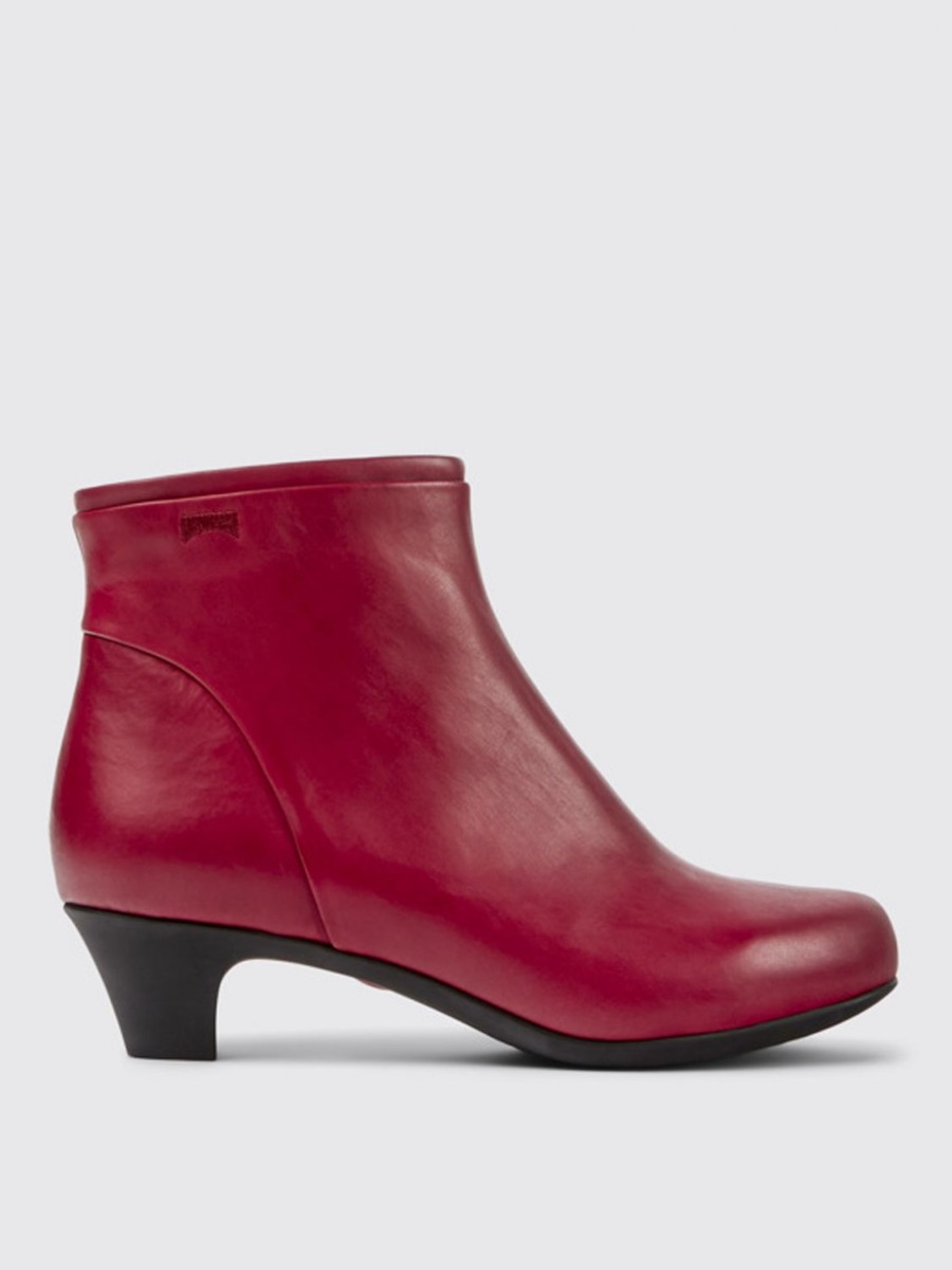 Woman Red - Ankle Boots - Camper - Giglio GOOFASH