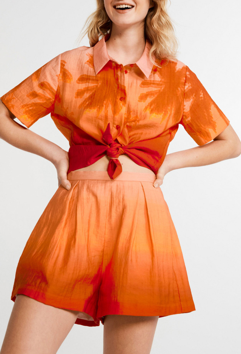 Woman Short Sleeve Shirt in Multicolor Claudie Pierlot GOOFASH