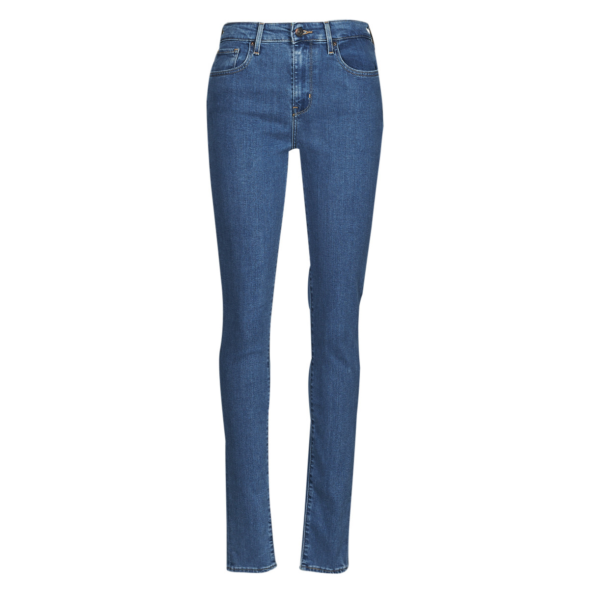 Woman Skinny Jeans Blue - Levi's - Spartoo GOOFASH