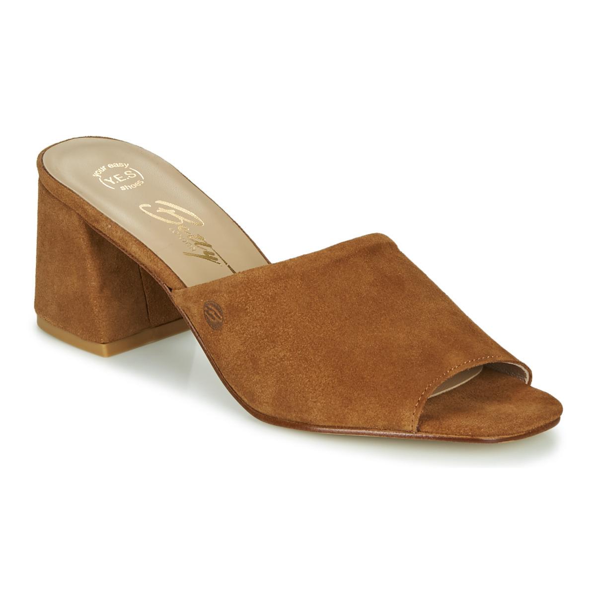 Woman Slippers - Brown - Spartoo GOOFASH