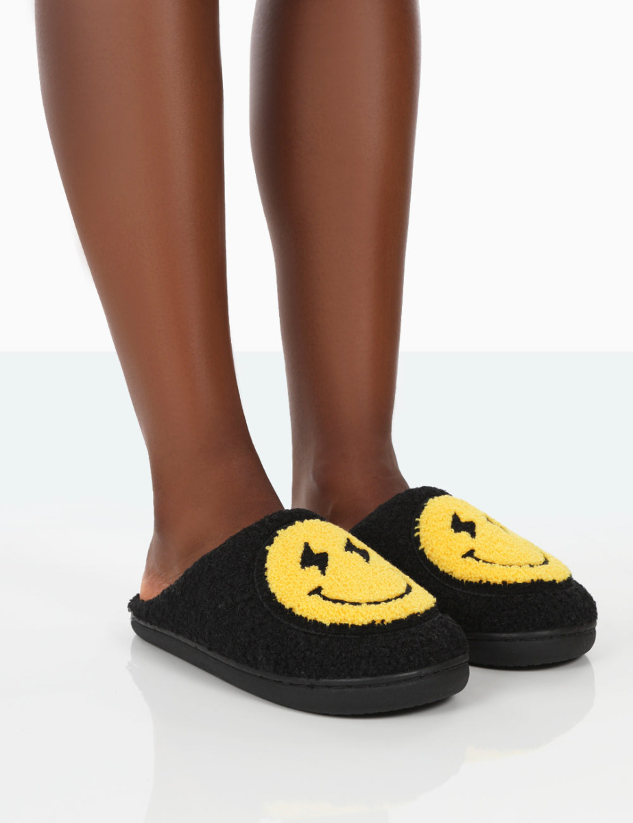 Woman Slippers in Black at Public Desire GOOFASH