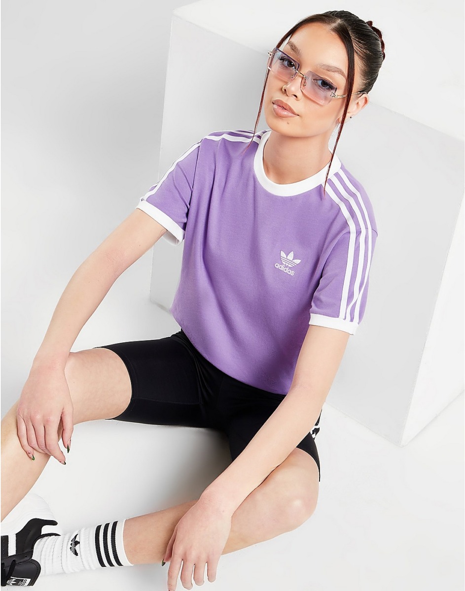 Woman T-Shirt Purple from JD Sports GOOFASH