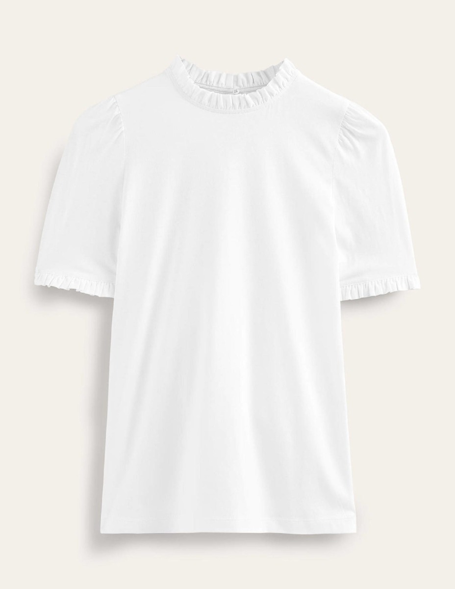 Woman T-Shirt - White - Boden GOOFASH