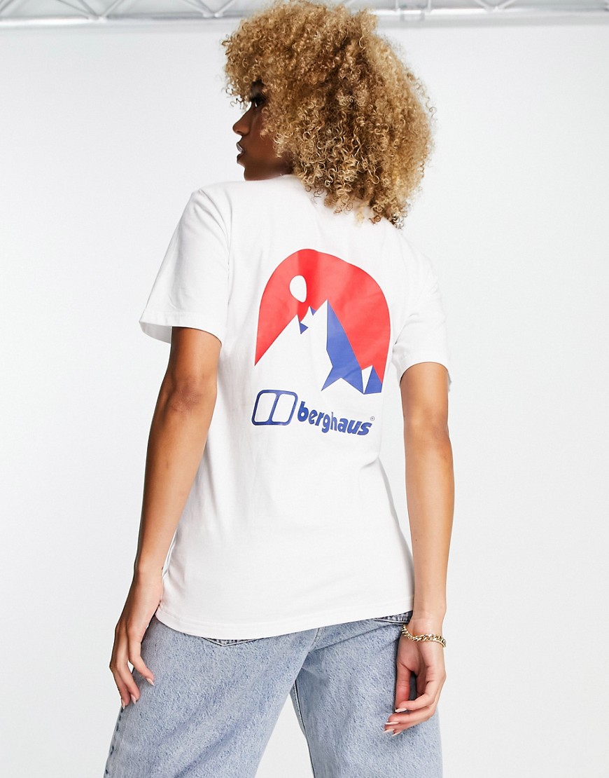 Woman T-Shirt in White Berghaus - Asos GOOFASH
