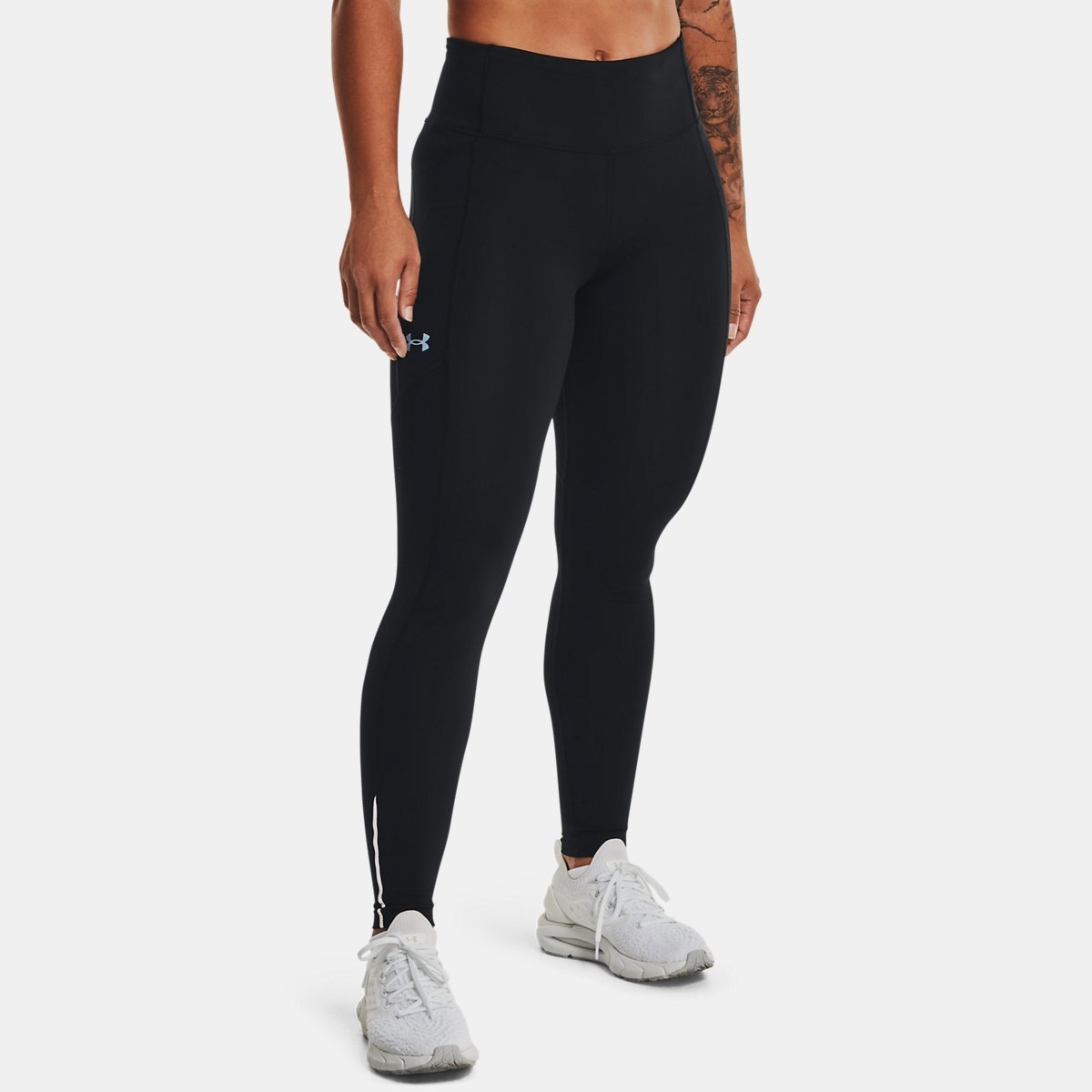 Woman Tights in Black Under Armour GOOFASH
