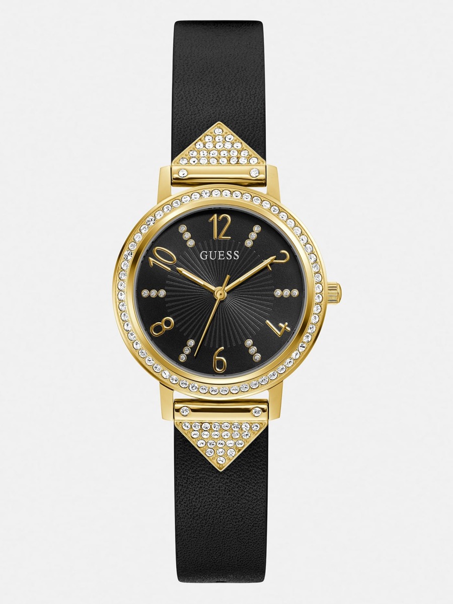 Woman Watch in Black from Guess GOOFASH