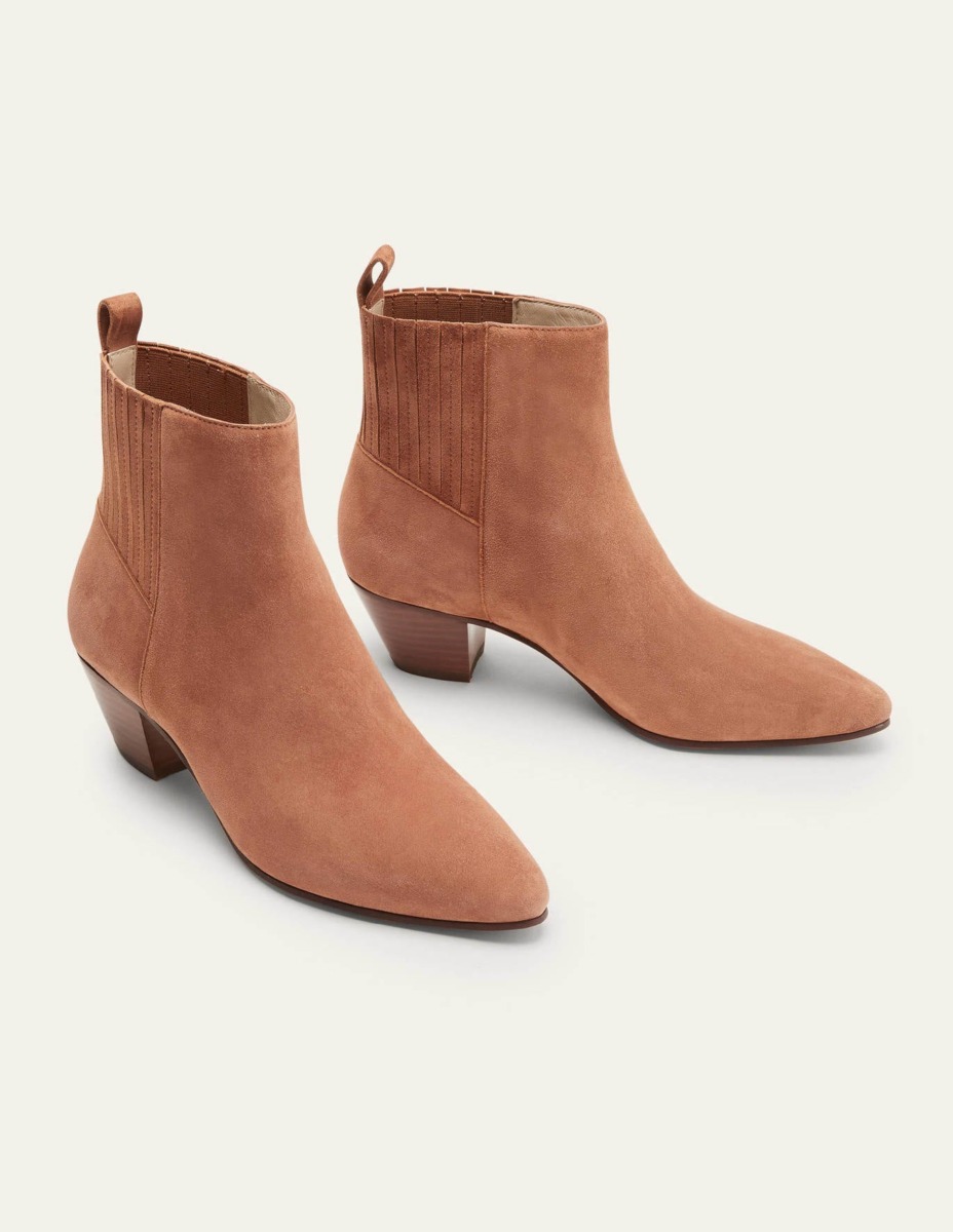 Women Beige - Ankle Boots - Boden GOOFASH