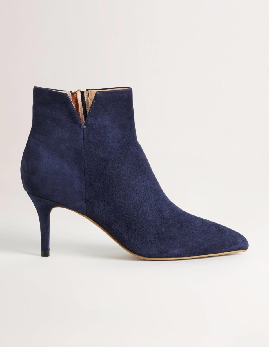 Women Blue Ankle Boots - Boden GOOFASH