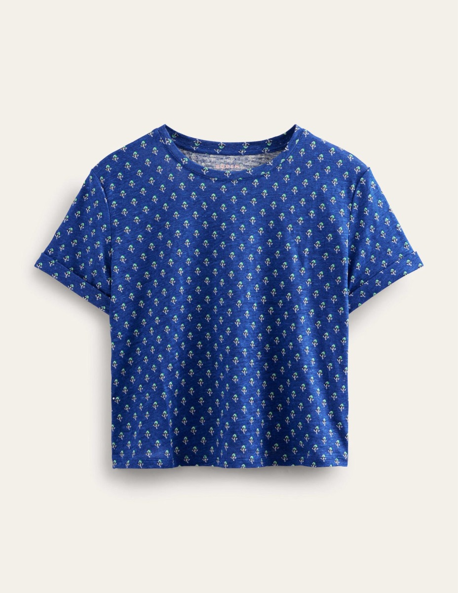 Women Blue T-Shirt by Boden GOOFASH